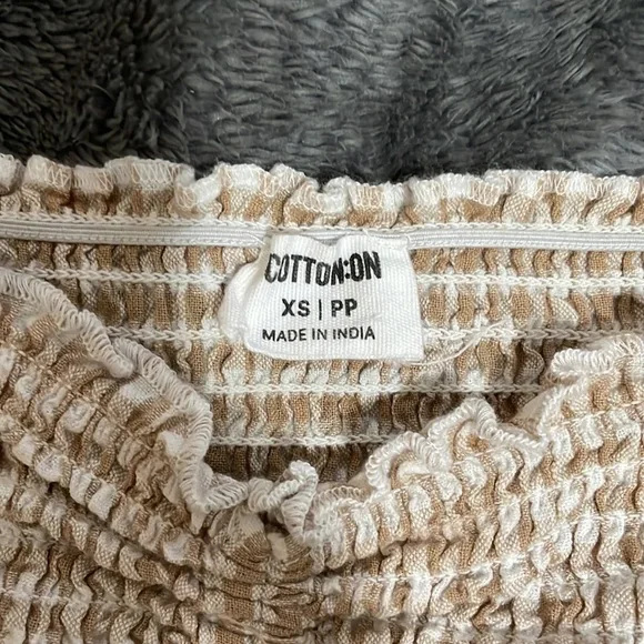 cotton on gingham crop top - Picture 2 of 3